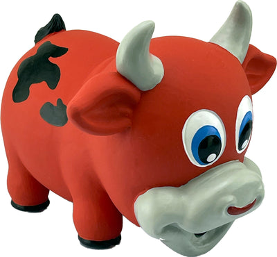 Naturflex Bull Latex Dog Toy