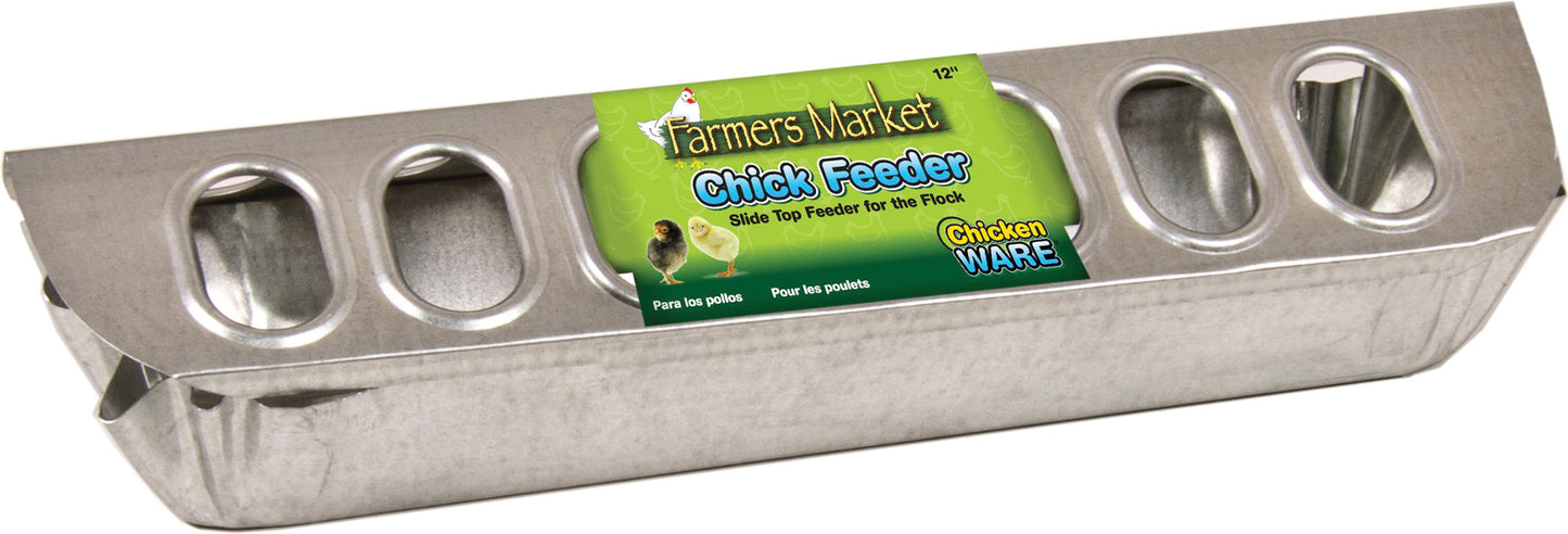 2-In-1 Slide Top Chick Feeder