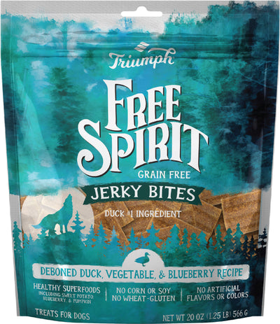 Triumph Grain Free Jerky Bites Dog Treats