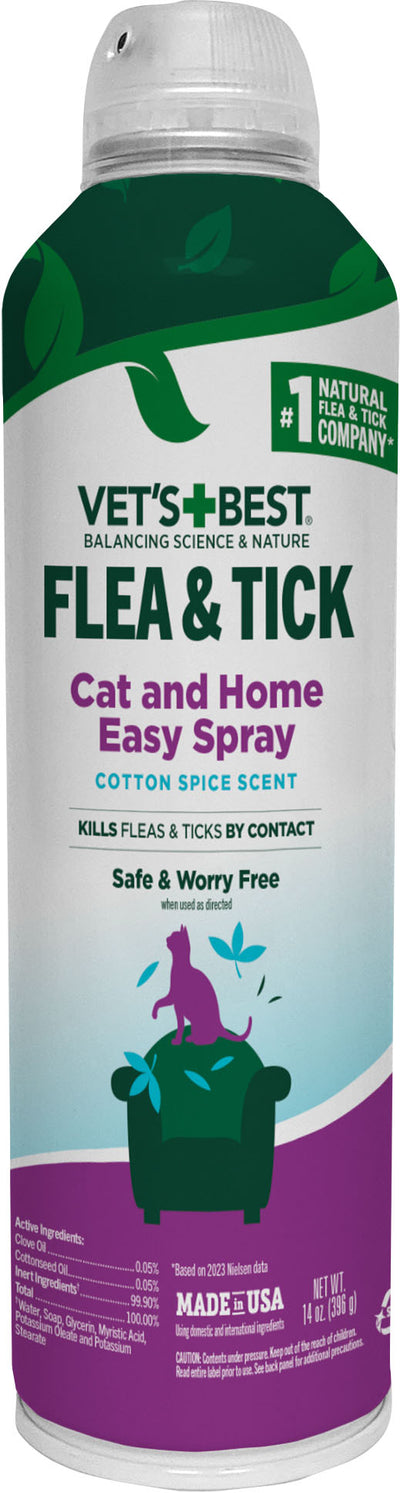 Vet'S Best Flea & Tick Cat Easy Spray