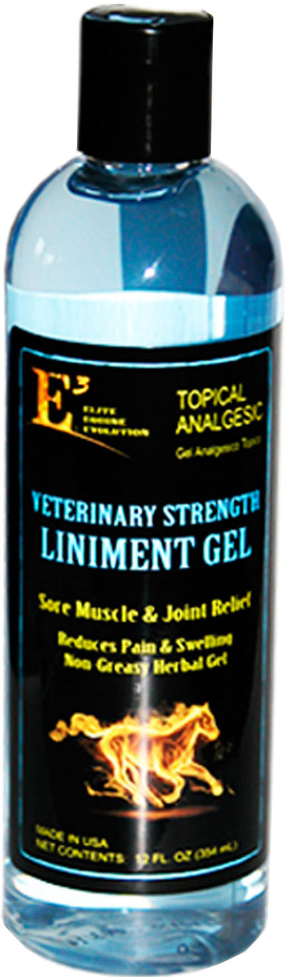 E3 Veterinary Strength Liniment Gel For Horses