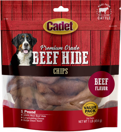 Cadet Premium Grade Rawhide Chips