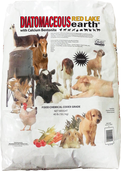 Red Lake Diatomaceous Earth W/Calcium Bentonite