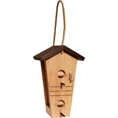 Ultimate Renewable Bamboo Tall Hopper Feeder