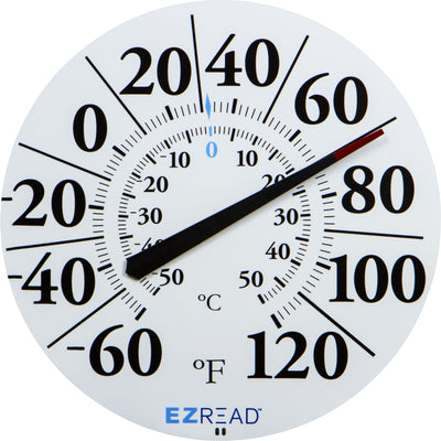 Ezread Indoor/Outdoor Dial Thermometer