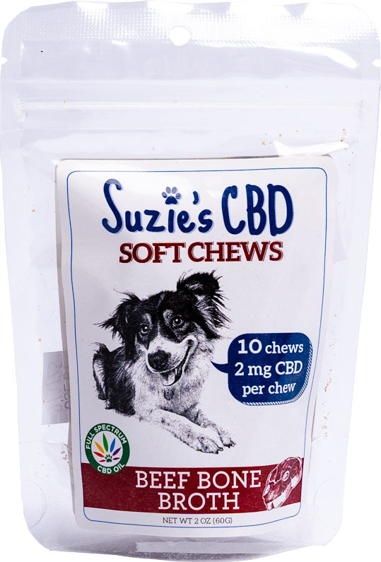 Suzie'S Cbd Soft Chews For Dogs Trial Size