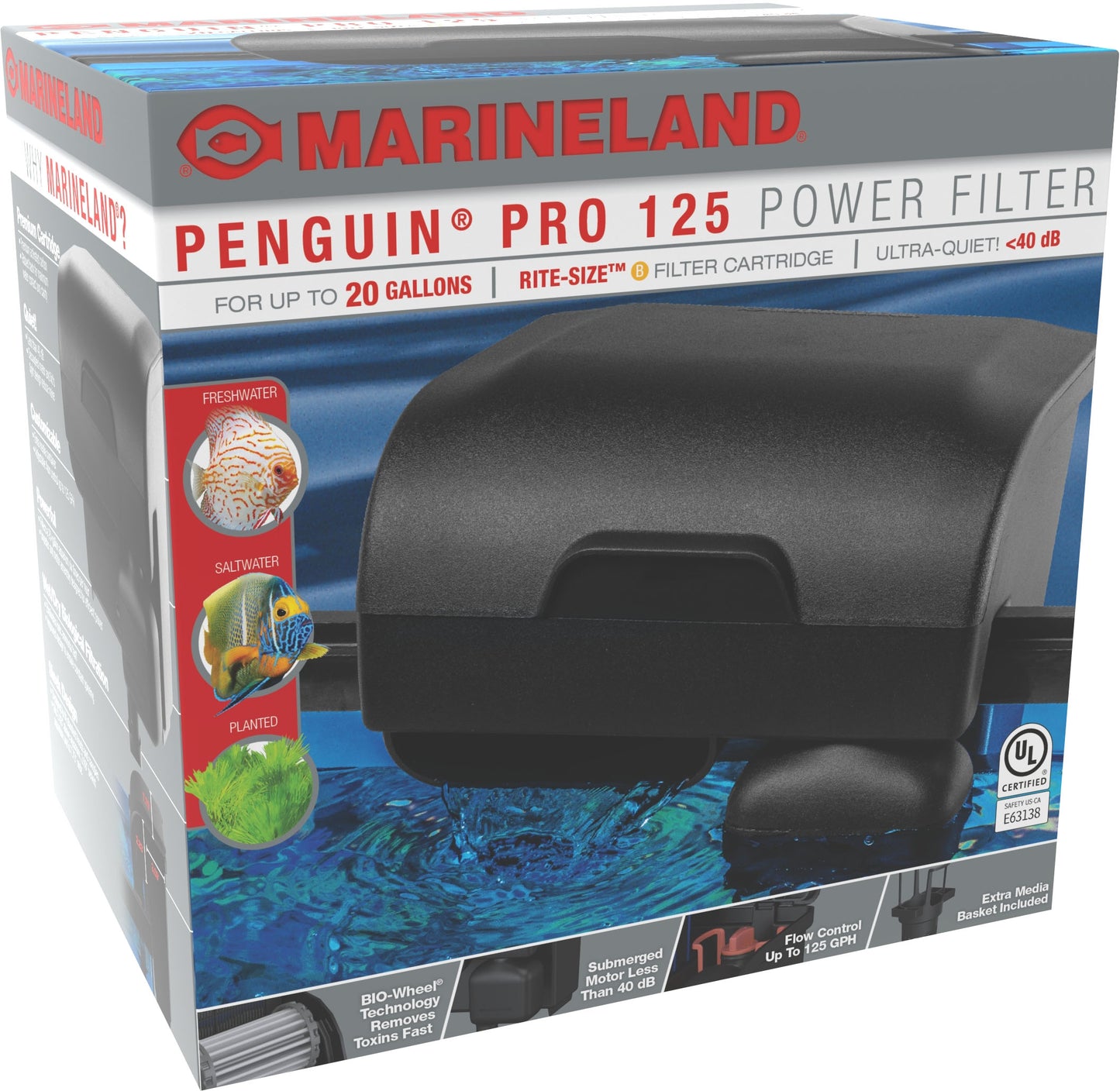 Marineland Penguin Pro 125 Power Filter