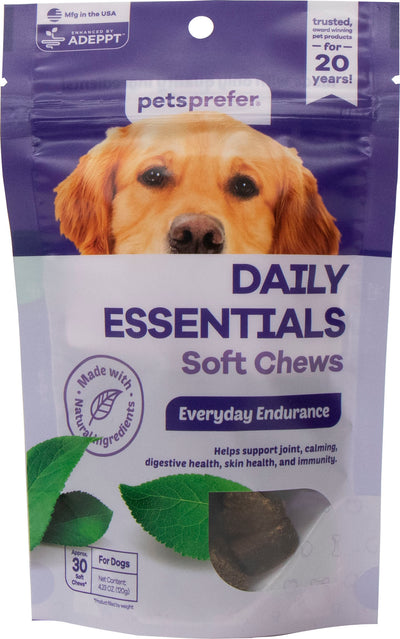 Pets Prefer Daily Essentials Soft Chews For Dogs