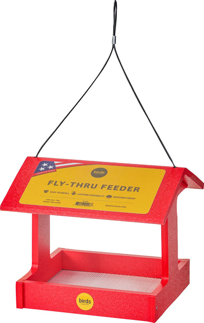 Bird'S Choice Recycled Plastic Fly Thru Feeder