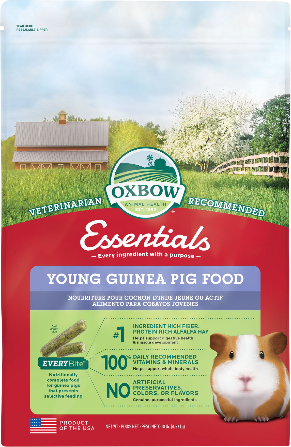 Essentials Young Guinea Pig Food