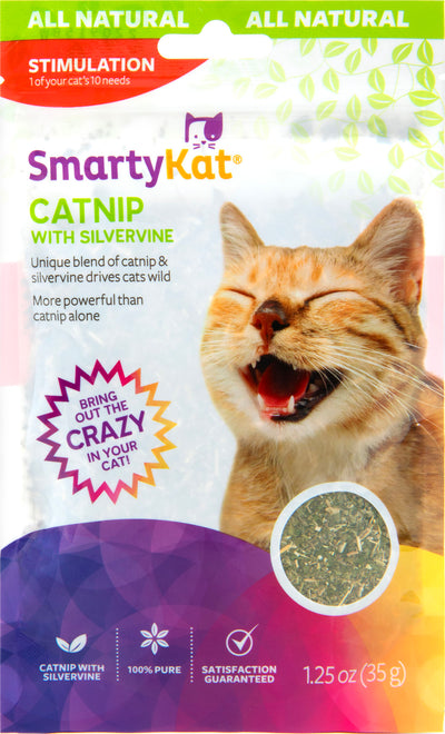 Smartykat Catnip W/ Silvervine Cat Attractant