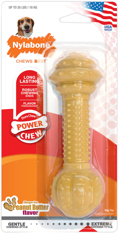 Nylabone Power Chew Barbell