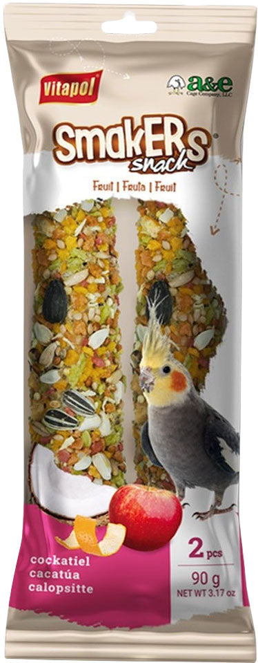 Smakers Treat Stick Cockatiel