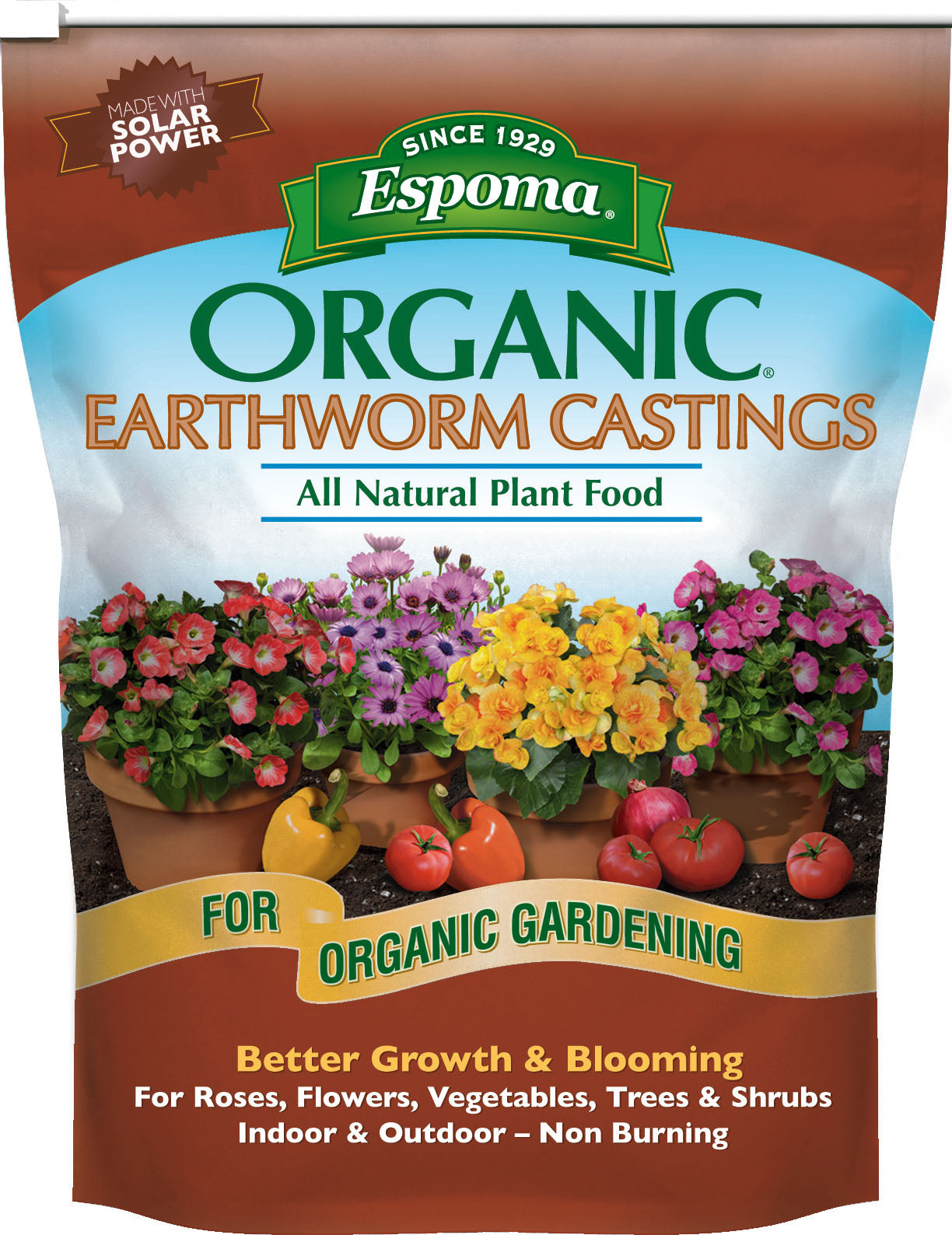 Espoma Earthworm Castings Natural Plant Food