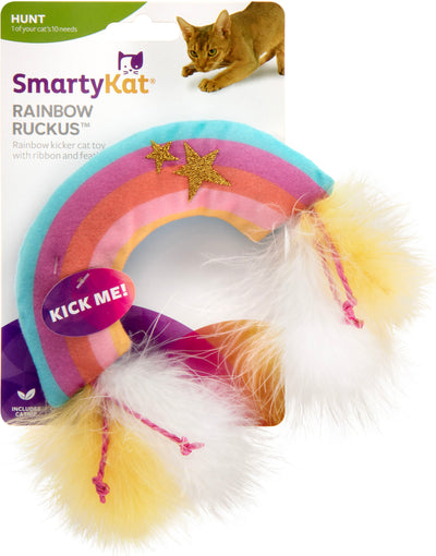 Smartykat Rainbow Ruckus Catnip Cat Toy