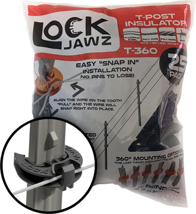 Dare Lockjawz T-Post Insulator