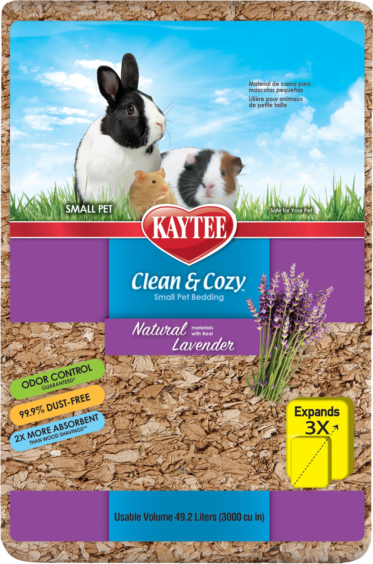 Clean & Cozy Natural Small Pet Bedding