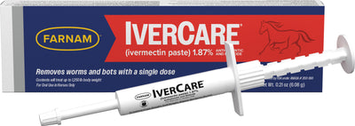 Ivercare Ivermectin Wormer Paste 1.87% Syringe