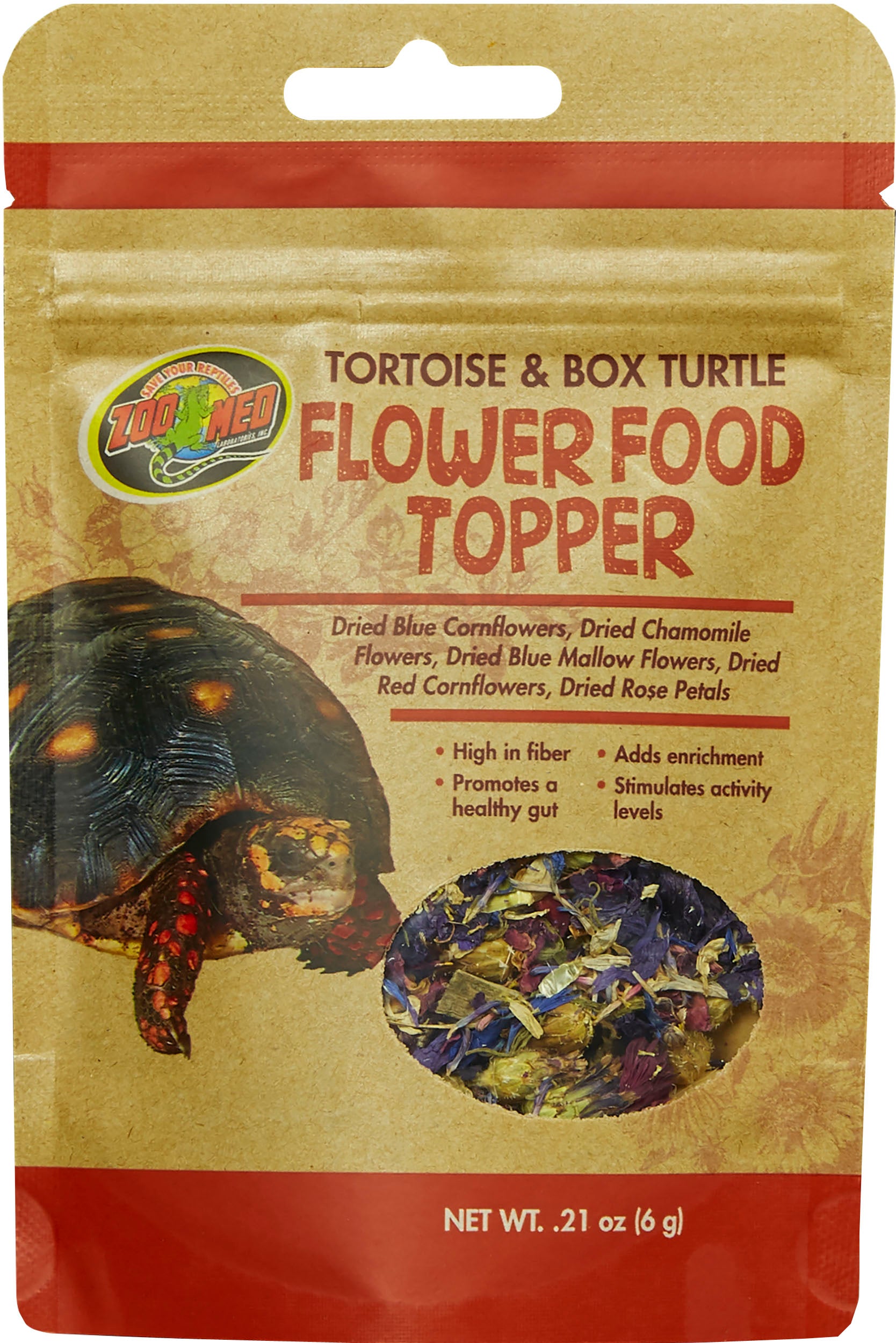 Tortoise & Box Turtle Flower Food Topper