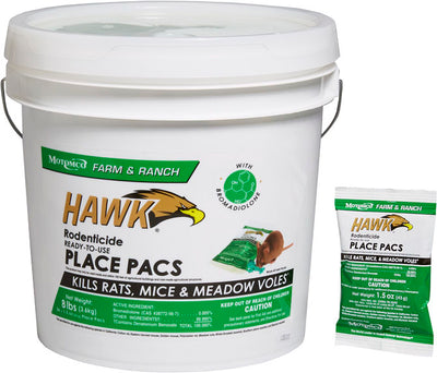 Hawk Rodenticide Rtu Pelleted Place Pacs Pail