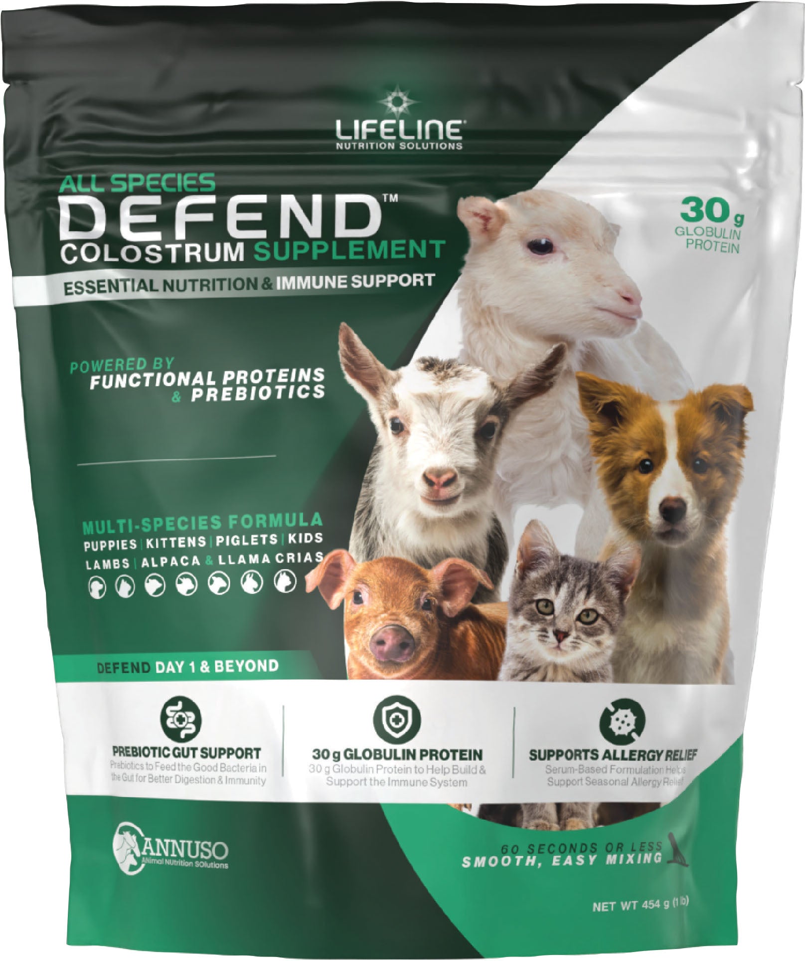 Lifeline Defend All Species Colostrum 30 Igg