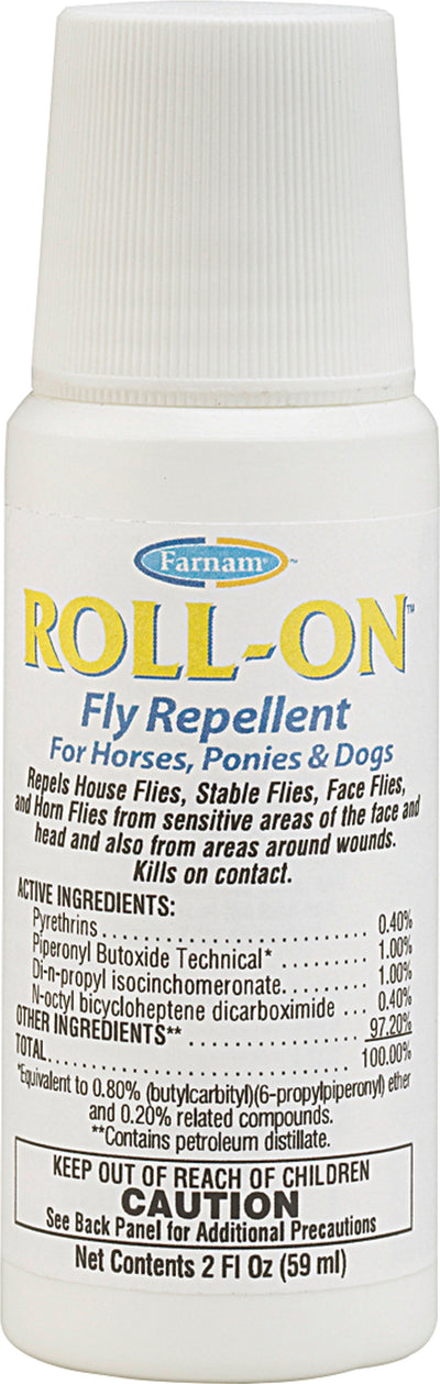 Roll-On Fly Repellent For Horses Ponies & Dogs