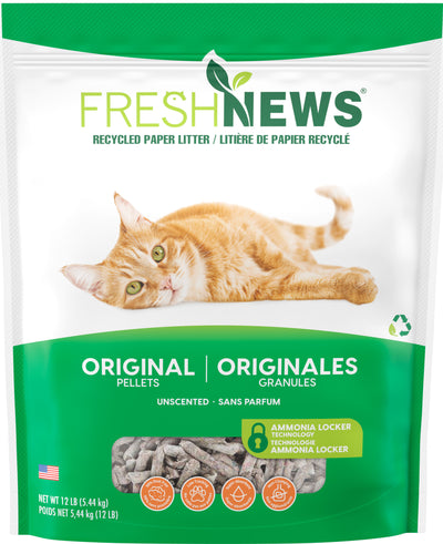 Fresh News Paper Cat Litter