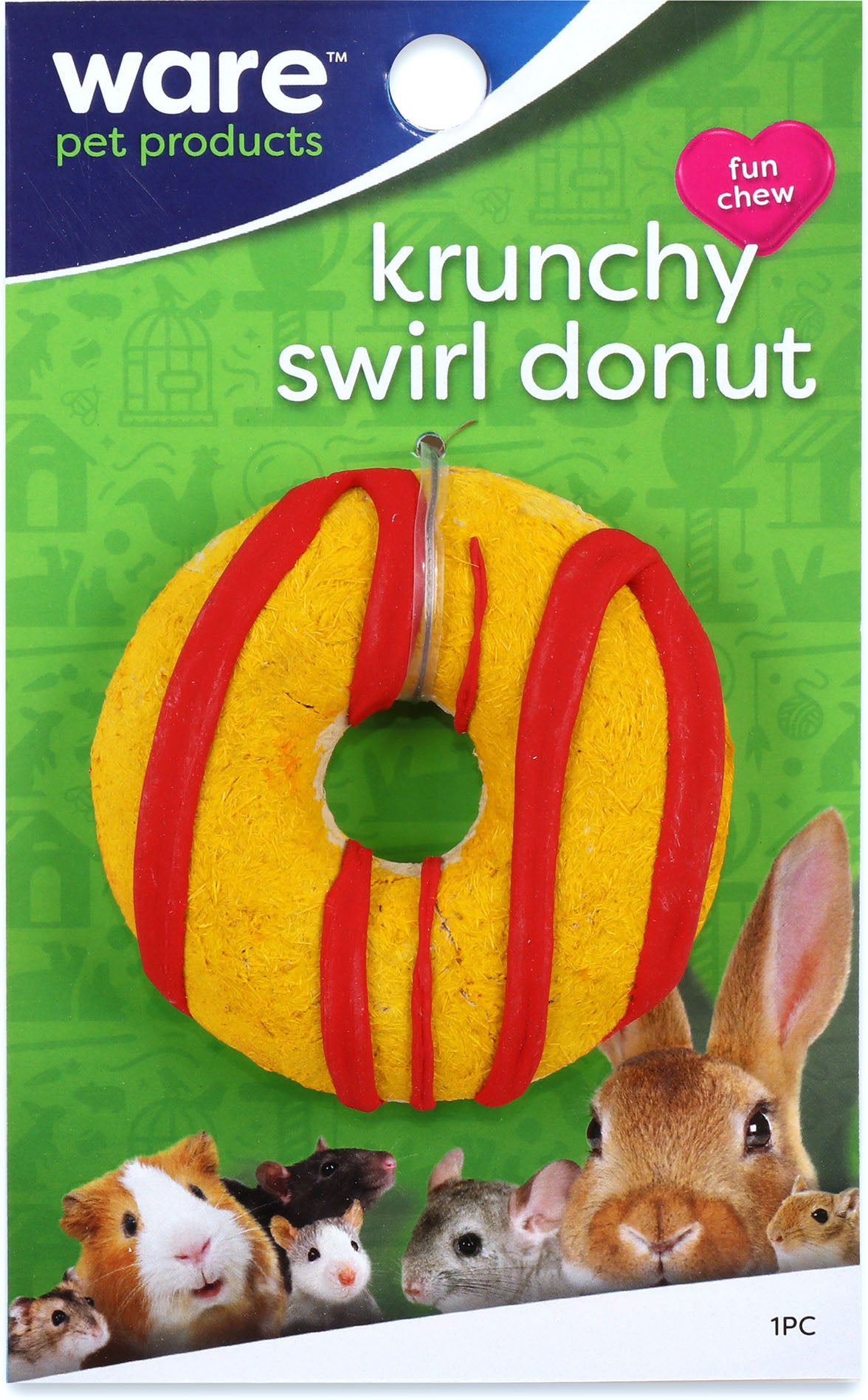 Krunchy Swirl Donut Small Animal Treat