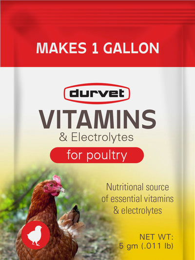 Durvet Vitamins & Electrolytes For Poultry