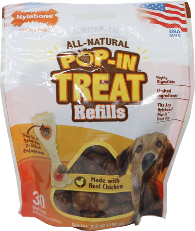 Nylabone Power Chew Pop-In Treat Refill