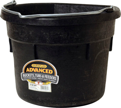 Little Giant Duraflex Rubber Flat Back Bucket