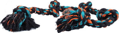 Flossy Chews Color 3 Knot Rope Tug