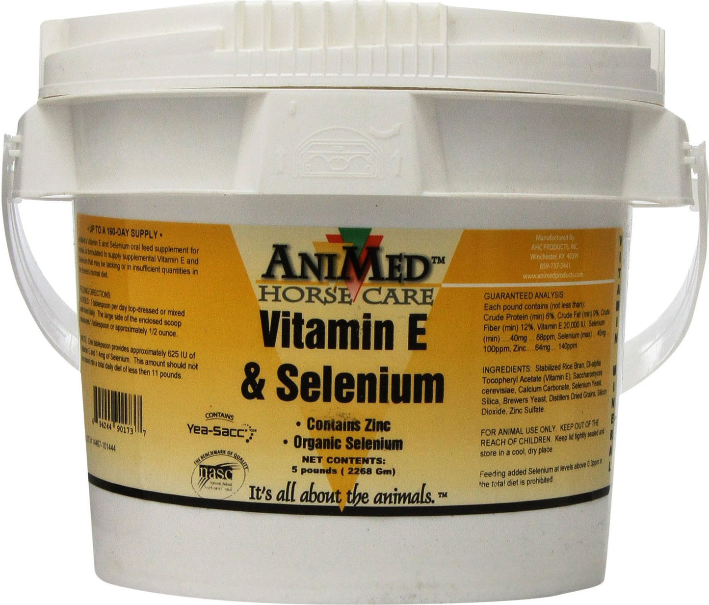 Vitamin E & Selenum Supplement For Horses