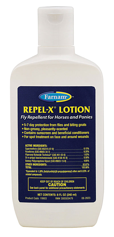Repel-X Lotion Fly Repellent For Horses And Ponies