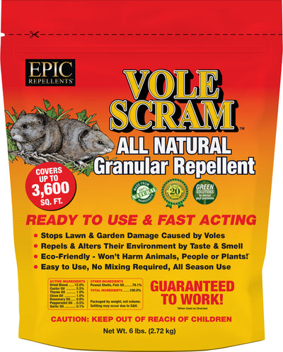 Vole Scram Rtu Granular Repellent