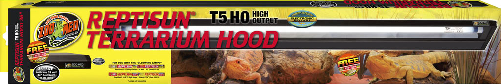 Reptisun T5 Ho Terrarium Hood