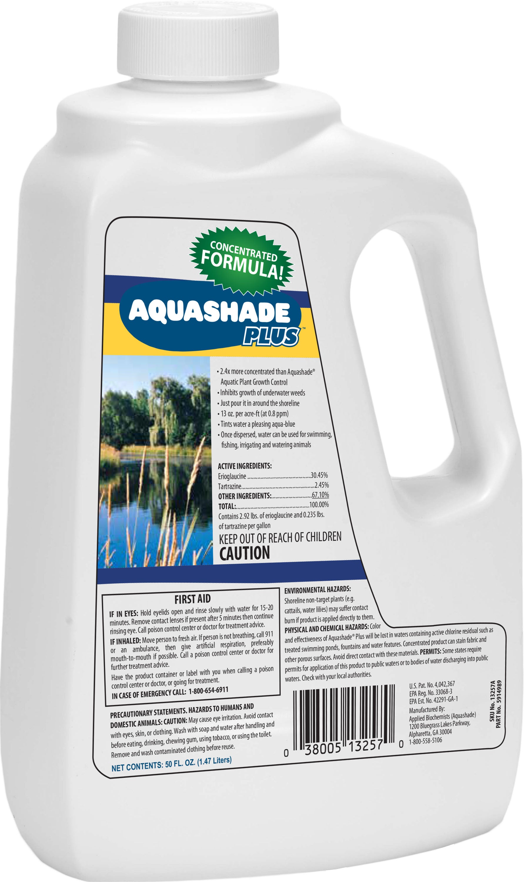 Aquashade Plus Plant Growth Control