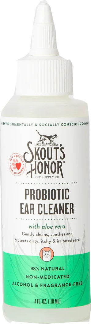 Skouts Honor Probiotic Ear Cleaner Cat