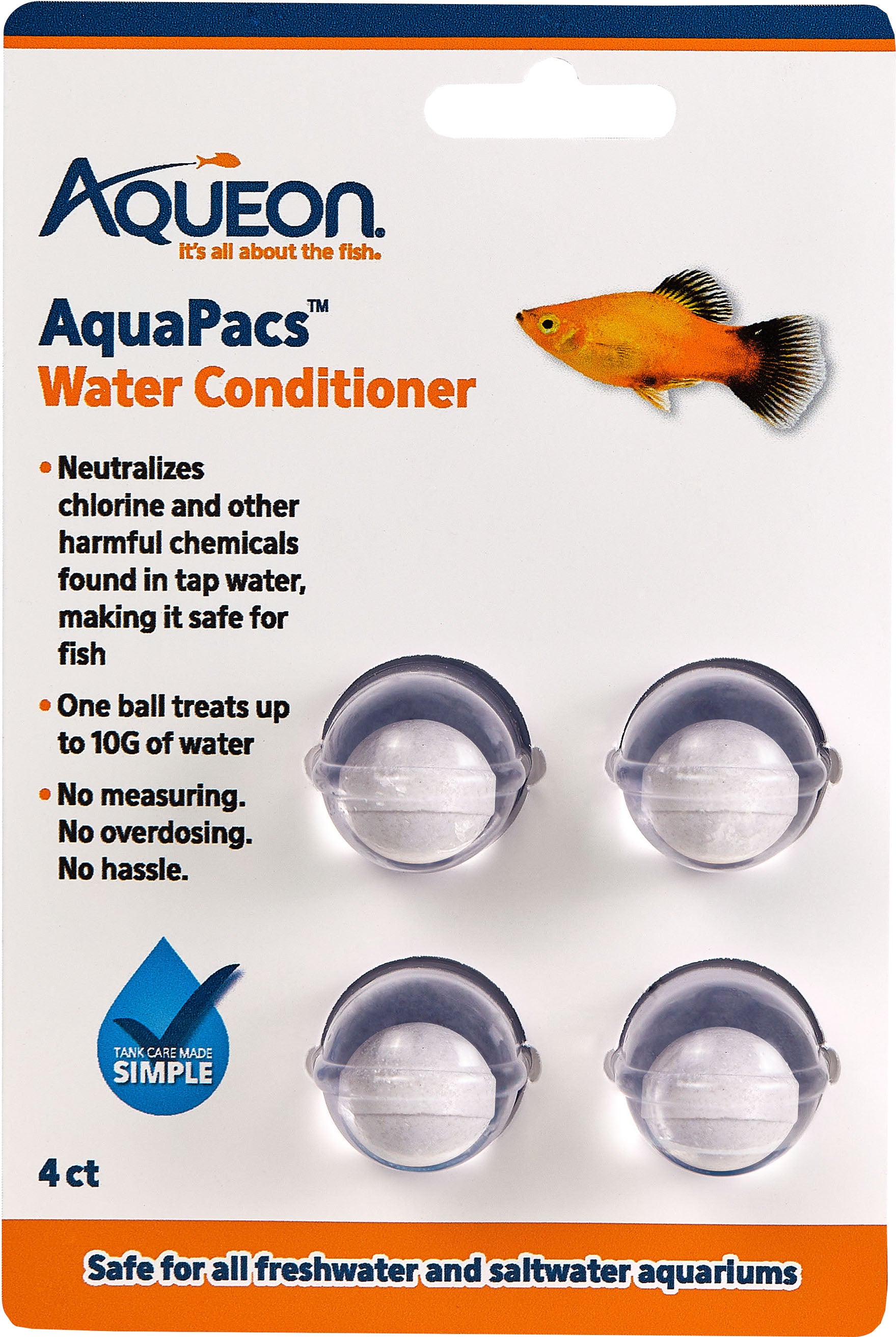 Aqueon Aquapacs Water Conditioner