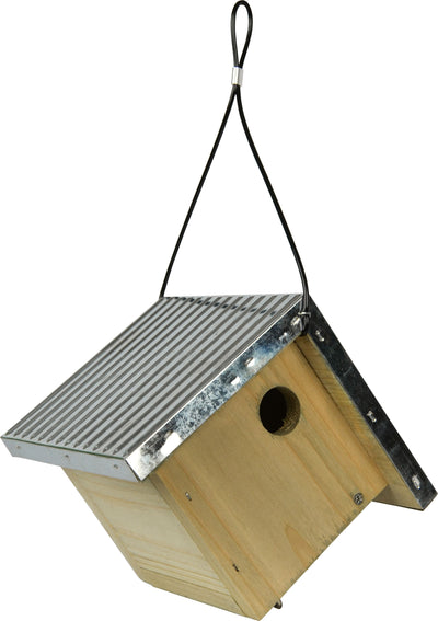 Galvanized Weathered Wren House