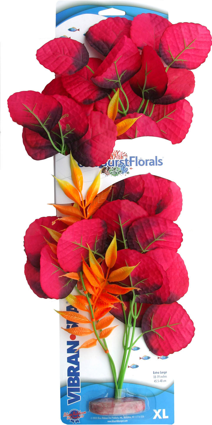 Color Burst Florals Broad Lily Leaf Silk Plant