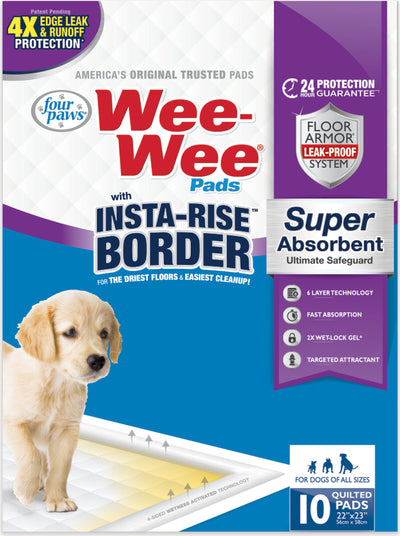 Wee-Wee Insta-Rise Border Pad