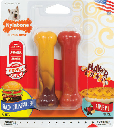 Nylabone Strong Chew Flavor Frenzy Variety Pack
