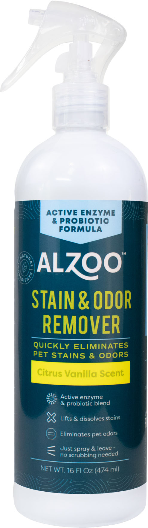 Alzoo Stain & Odor Remover Spray