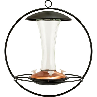 Contemporary Floating Sphere Hummingbird Feeder