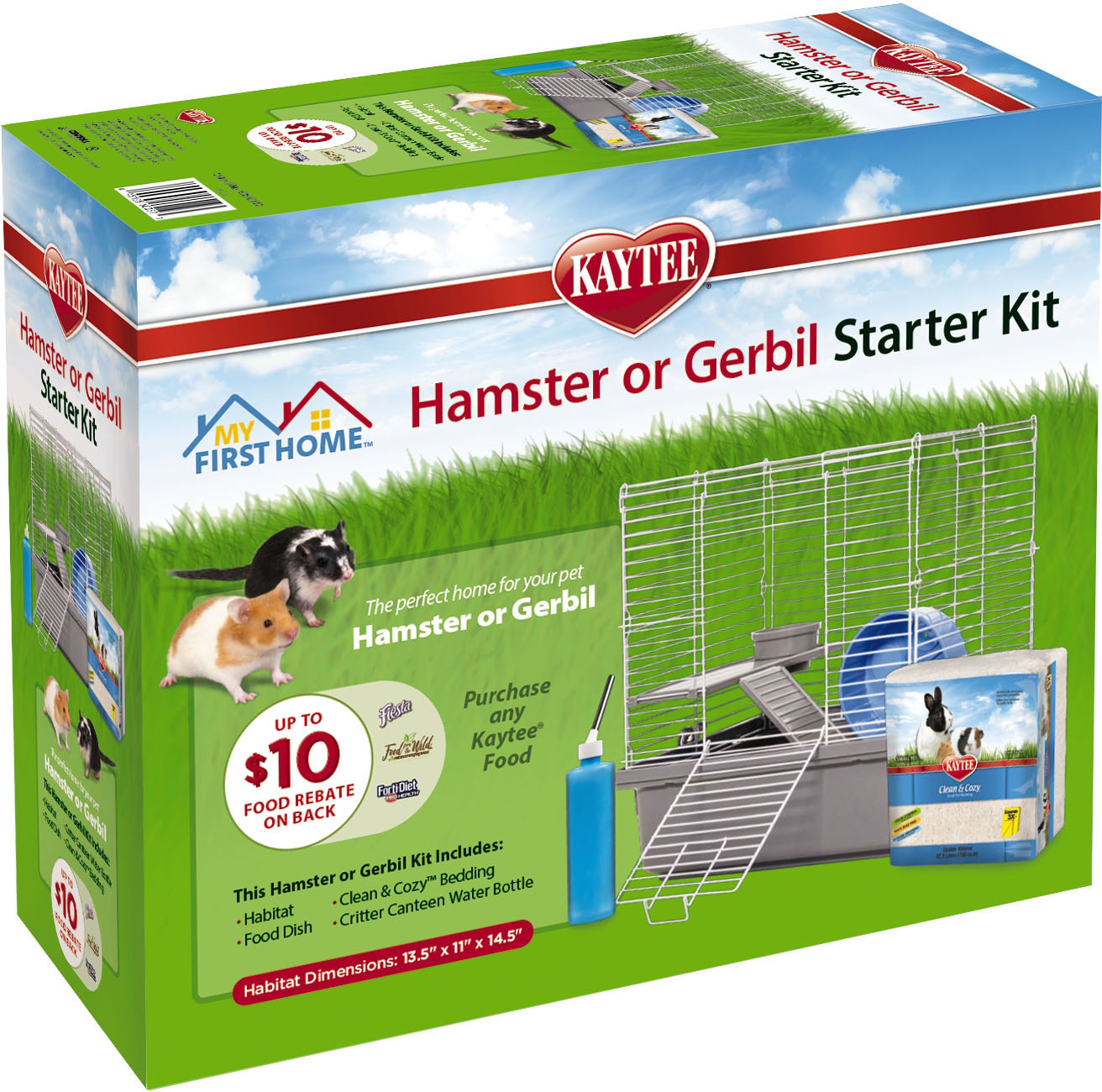 Kaytee My First Home Starter Kit Hamster/Gerbil