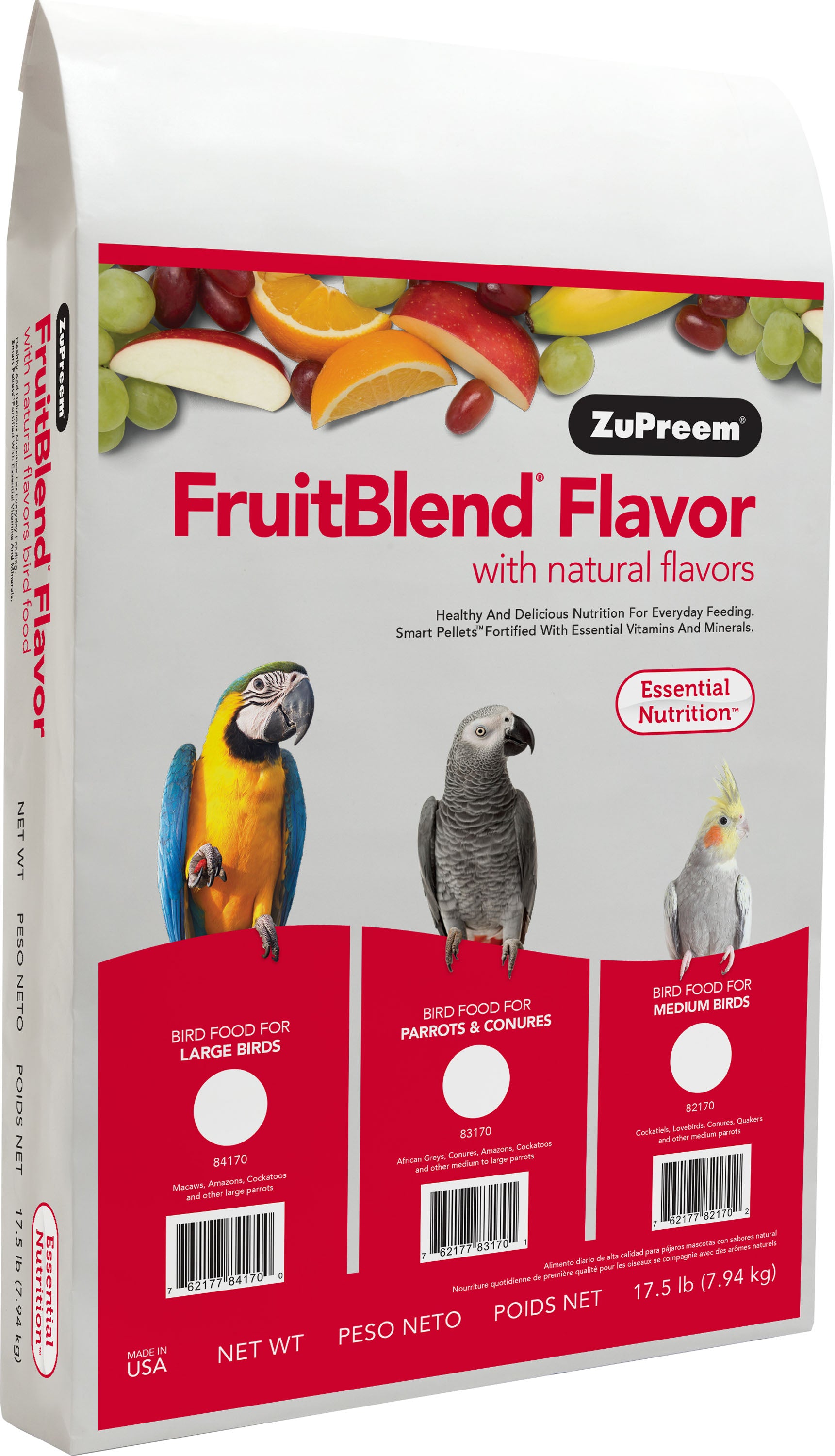 Fruitblend Flavor Parrots/Conures Food