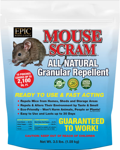 Mouse Scram All Natural Granular Repellent