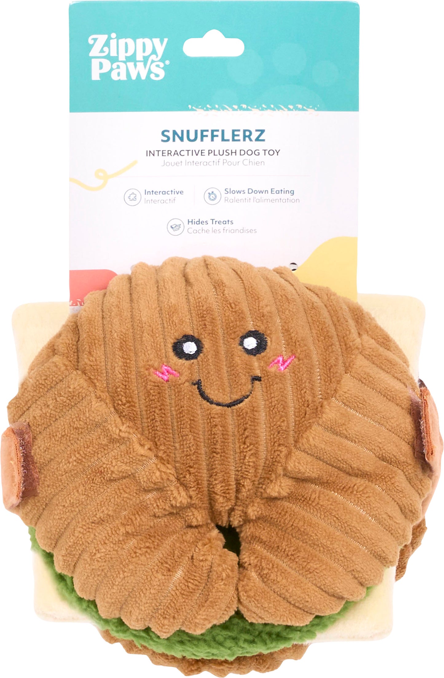 Zippypaws Snufflerz Stacks - Breakfast Sandwich
