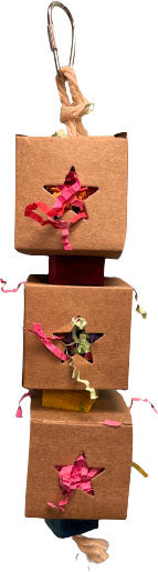 Star Shred And Seek Bird Toy